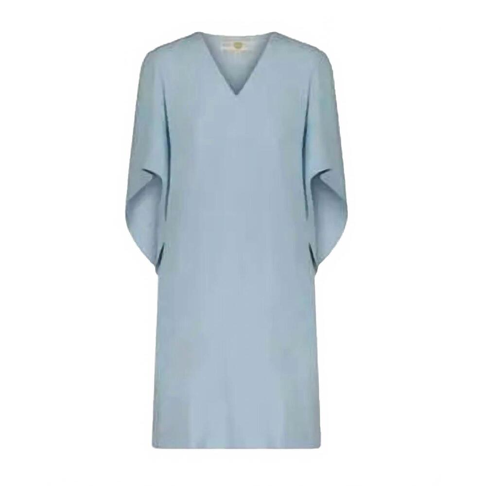 NEW ANNA CATE women's meredith dress in illusion blue
